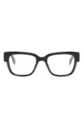 Off-White square-frame glasses - Black