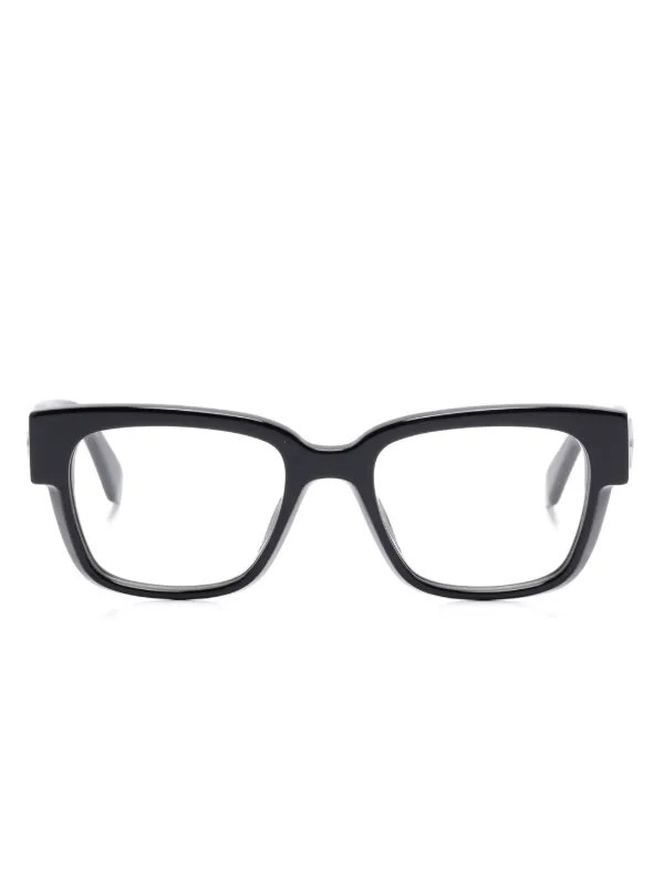 off-white スクエア眼鏡フレーム Off-White Eyewear スクエア眼鏡フレーム | ブルー | FARFETCH JP