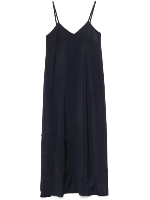 Société Anonyme vestido midi con detalle de parche