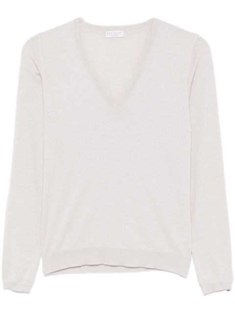 Brunello Cucinelli lurex-detail sweater Women