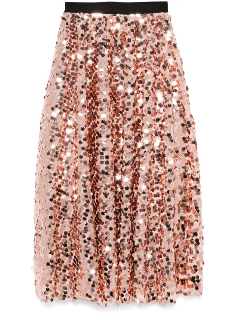 Blanca Vita sequinned midi skirt