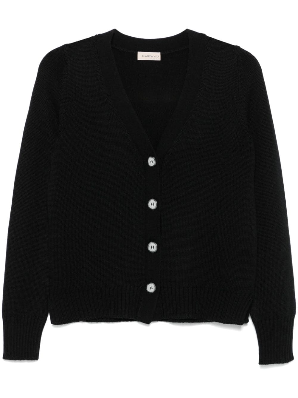 virgin wool cardigan