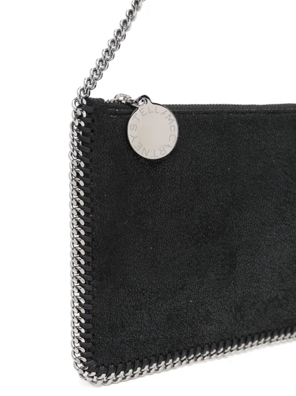Stella McCartney Falabella Shoulder Bag | Black | FARFETCH