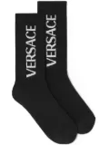 Versace Mercury-logo socks - Black