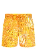 Vilebrequin palm leaf swim shorts - Orange