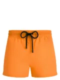 Vilebrequin logo-patch swim shorts - Orange