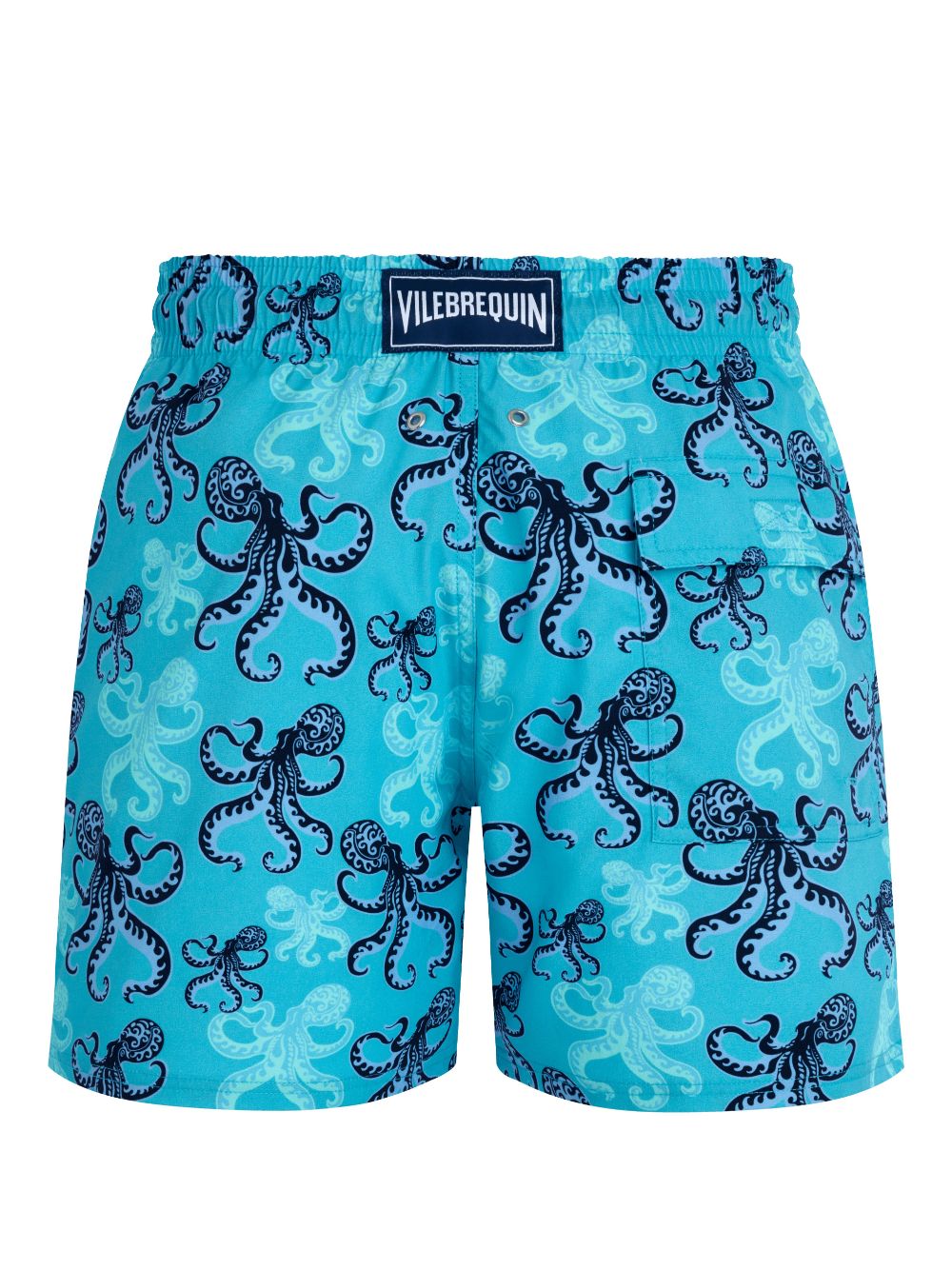 Vilebrequin octopus-print swim shorts - 389 BORA BORA/BLUE