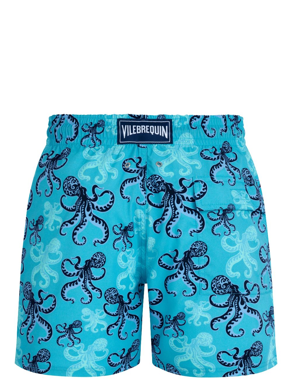 Vilebrequin octopus-print swim shorts - 389 BORA BORA/BLUE