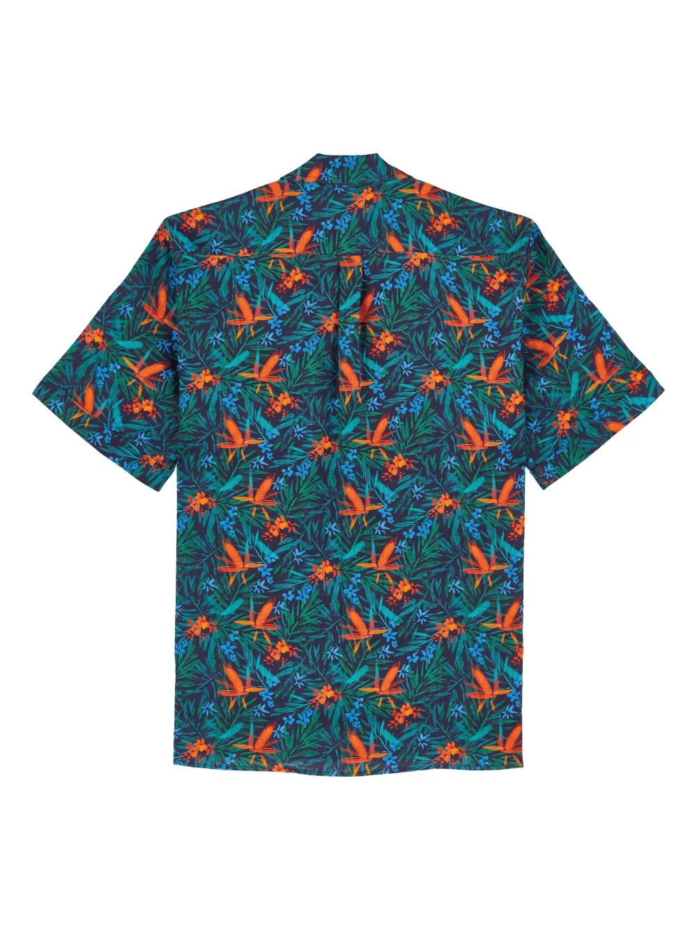 Vilebrequin Overhemd met bloemenprint Blauw