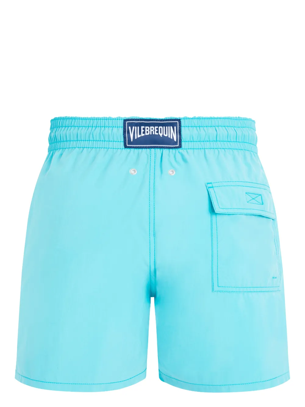 Vilebrequin embroidered swimshorts - Blauw