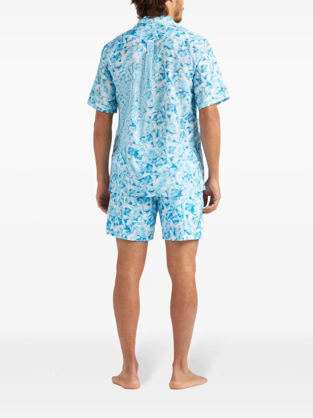 Vilebrequin Iced Turtles overhemd met print Wit