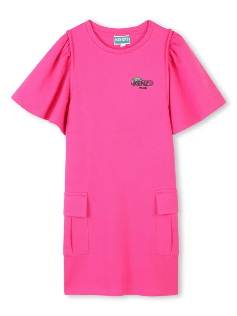 Kenzo Kids logo-print dress