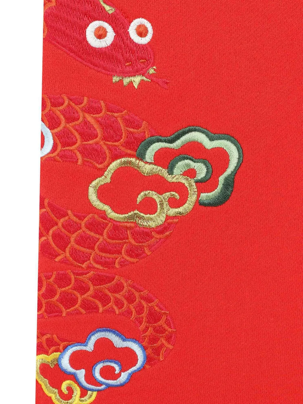Kenzo Kids Trainingsbroek met borduurwerk Rood