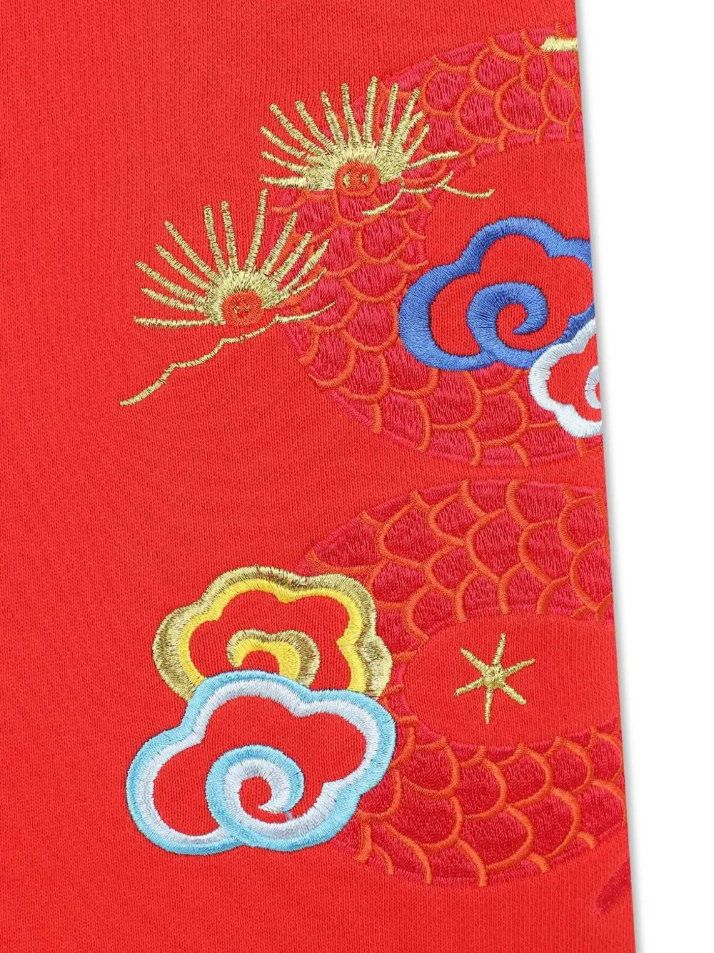 Kenzo Kids Trainingsbroek met borduurwerk Rood