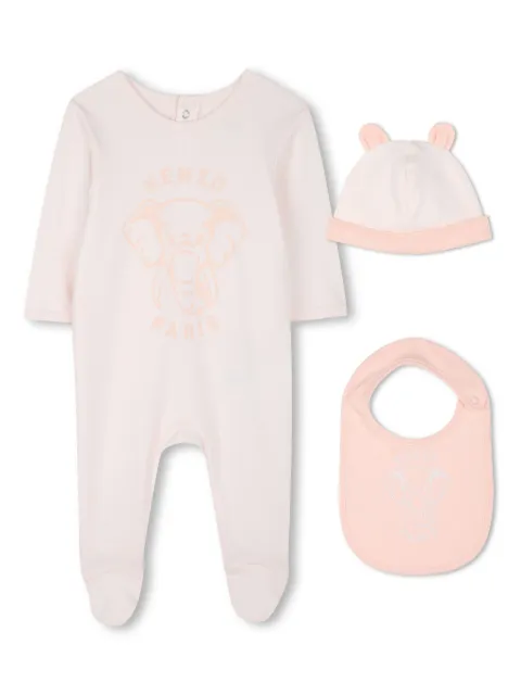 Kenzo Kids elephant-print pajama set