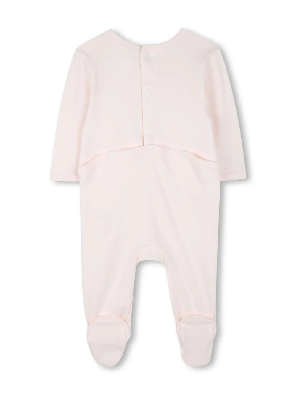 Kenzo Kids Pyjama muts en slabbetje met olifantprint Roze