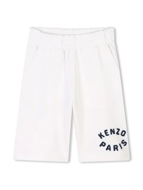 Kenzo Kids logo-appliqué Bermuda shorts
