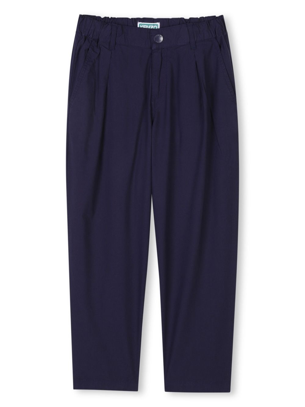 Kenzo Kids cotton trousers - Blue