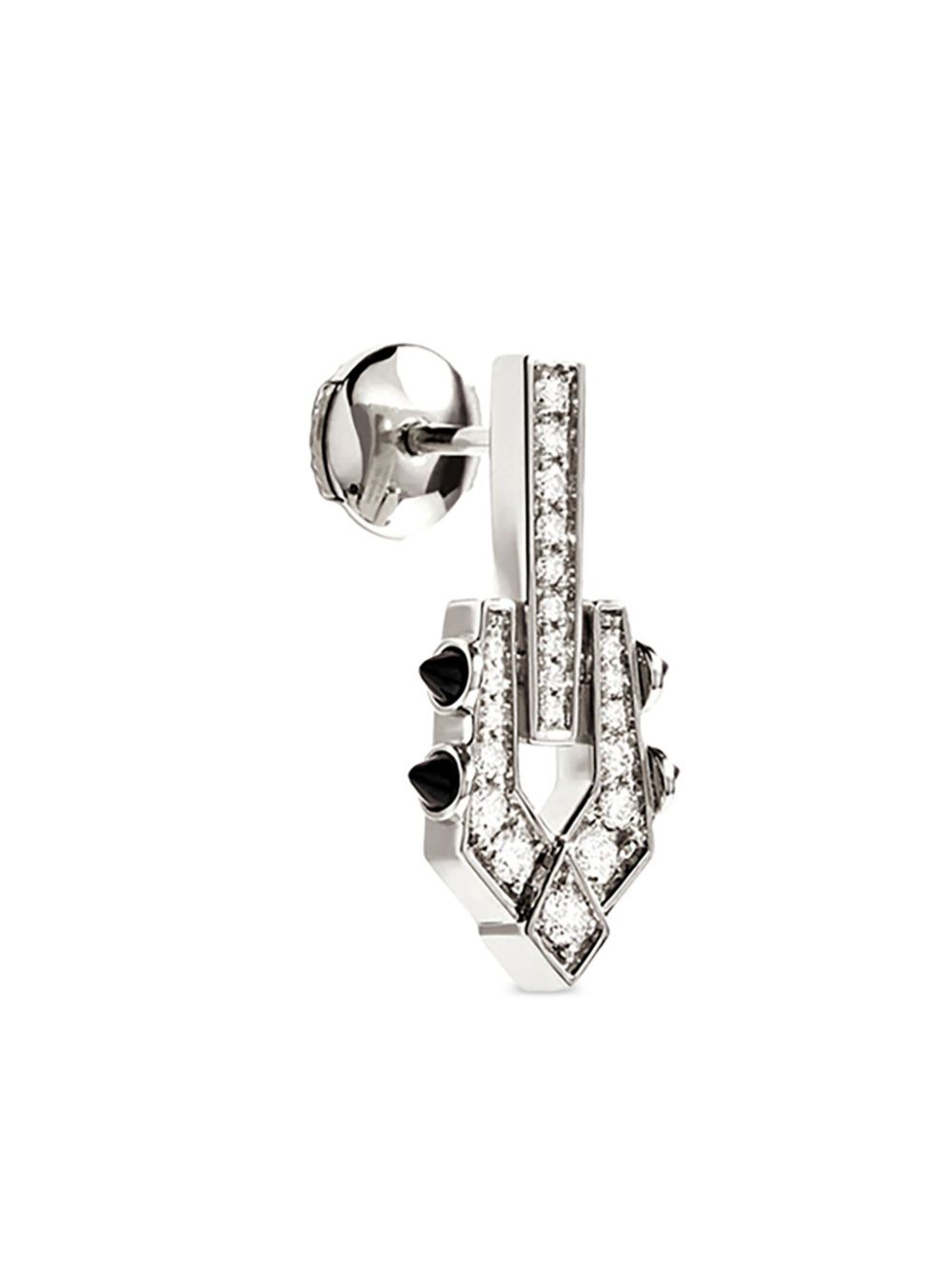 STATEMENT PARIS sterling silver Spike earring - Zilver