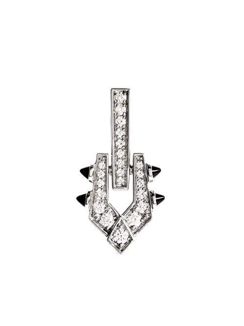 Boucle d'oreille Spike en sterling - STATEMENT PARIS - Modalova