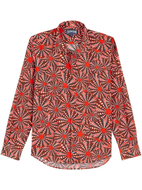 Vilebrequin printed cotton shirt