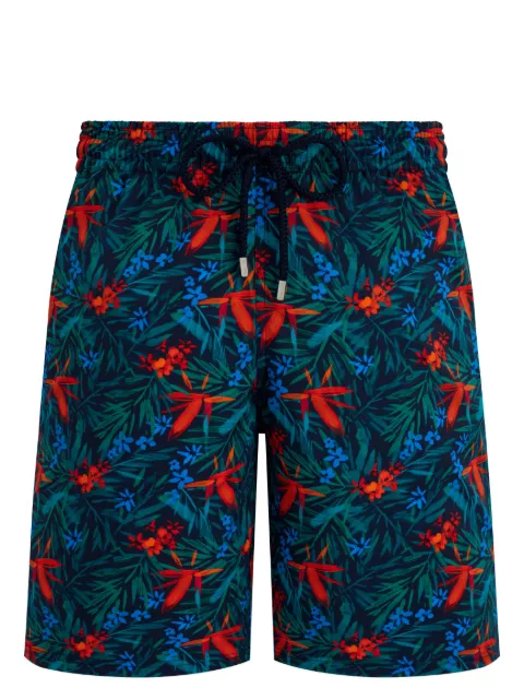 Vilebrequin Tropical Flowers-print swim shorts