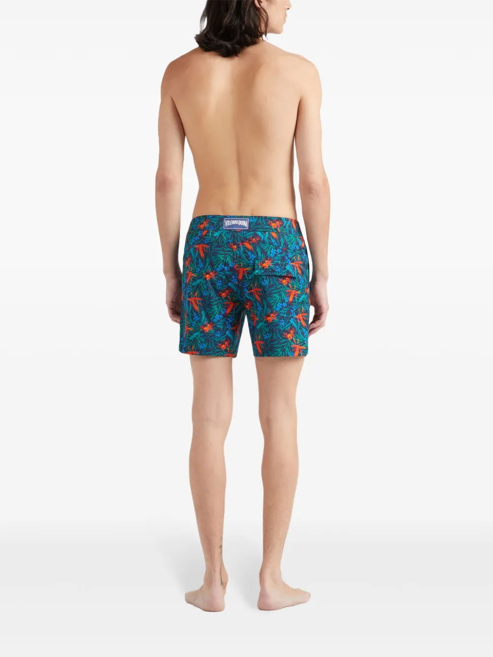 VILEBREQUIN TROPICAL FLOWERS-PRINT SWIM SHORTS