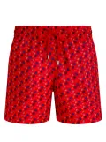 Vilebrequin turtle-print swim shorts - Red