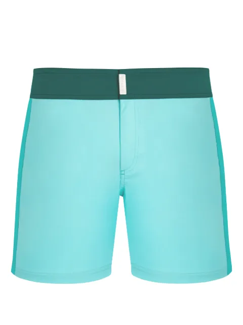 Vilebrequin logo-patch swim shorts
