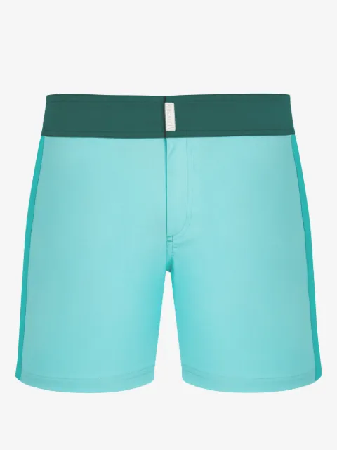 Vilebrequin logo-patch swim shorts