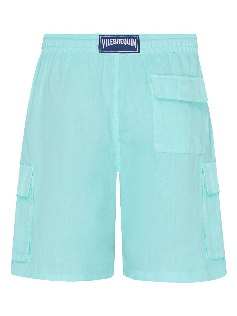 Vilebrequin linen bermuda shorts - Blue