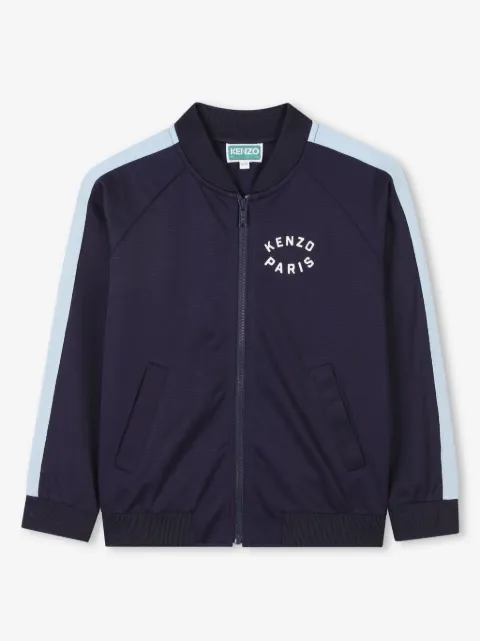 Kenzo Kids Tiger Head-print cardigan