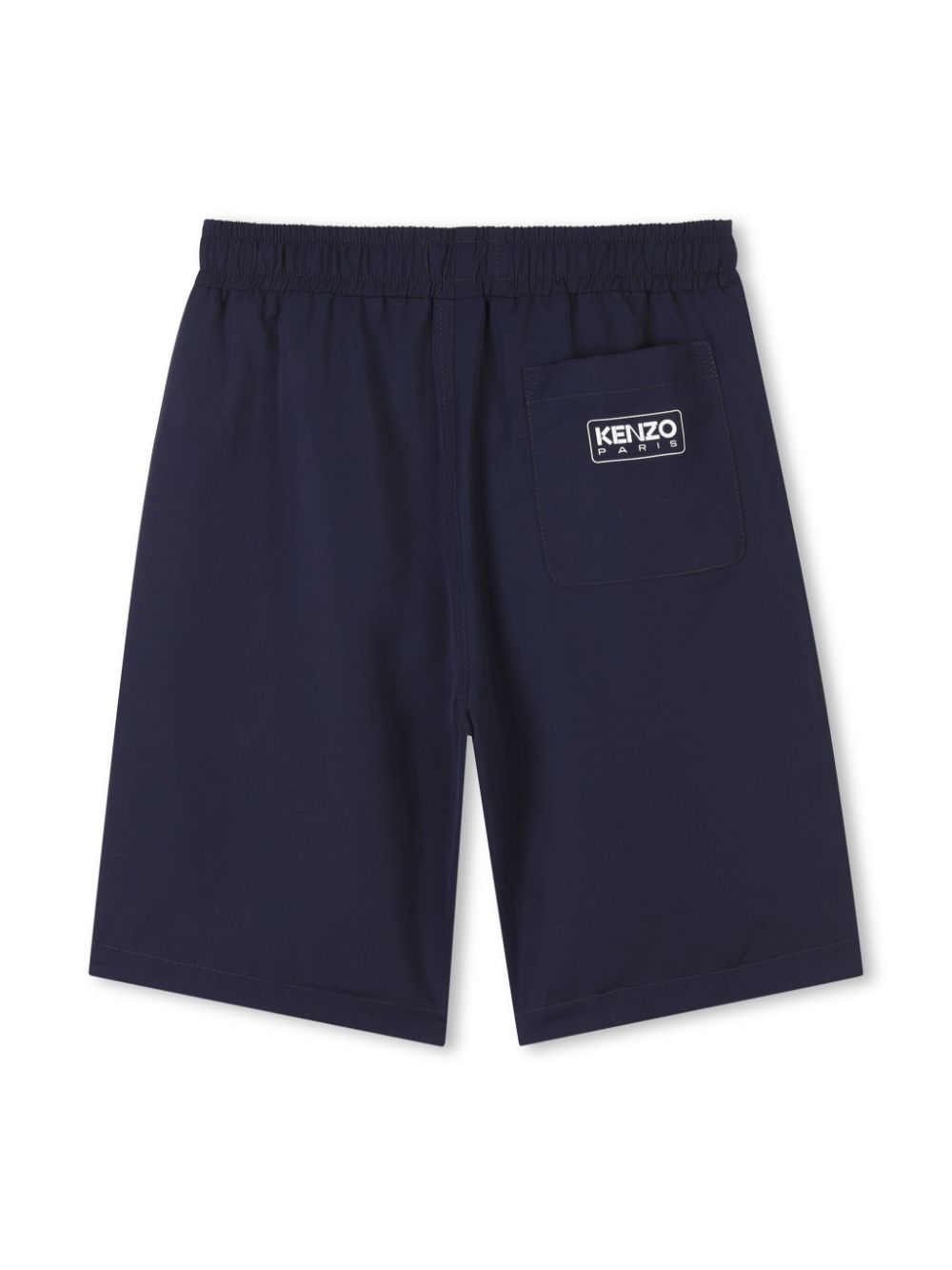 Kenzo Kids Shorts met geborduurd logo - Blauw