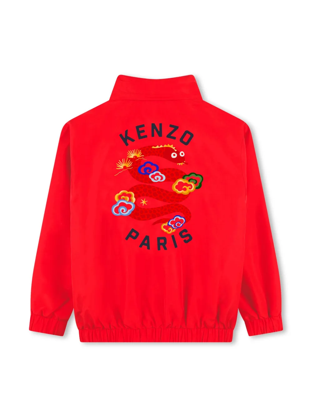 Kenzo Kids Jack met logoprint Rood