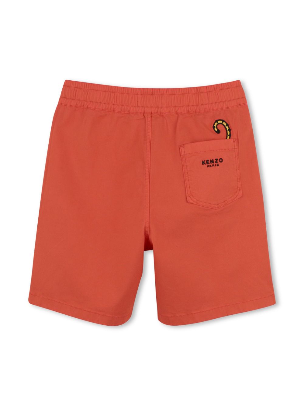 Kenzo Kids Shorts met geborduurd logo - Rood