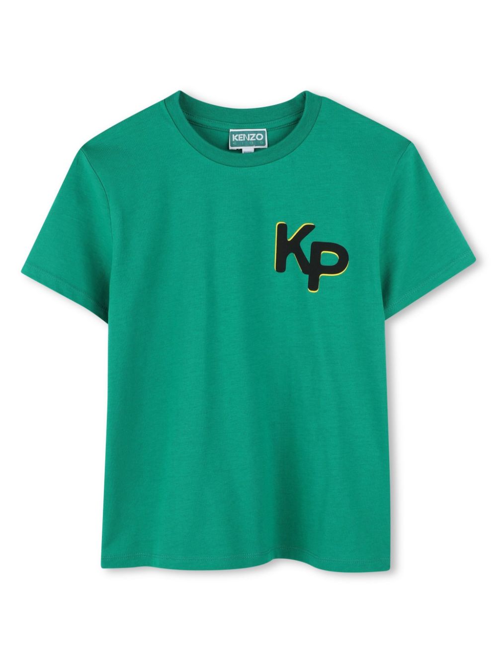 Kenzo Kids T-shirt met logoprint Groen