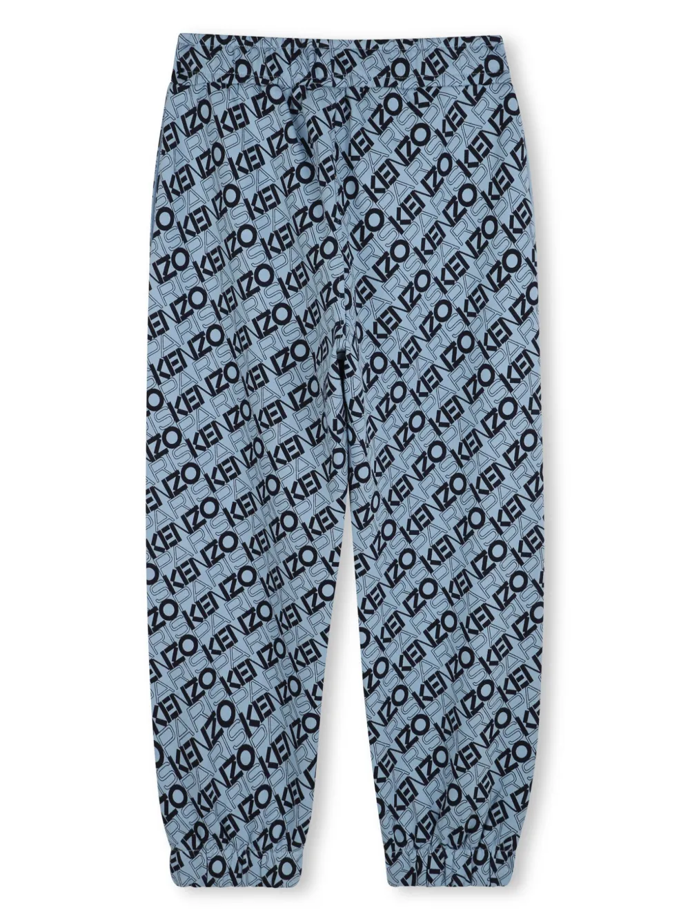 Kenzo Kids Trainingsbroek met logoprint - Blauw