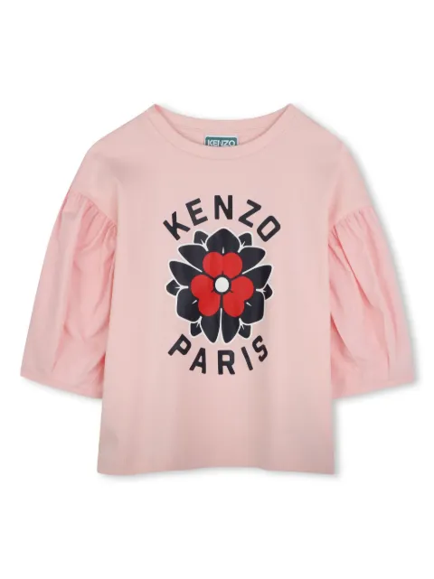 Kenzo Kids logo-print T-shirt
