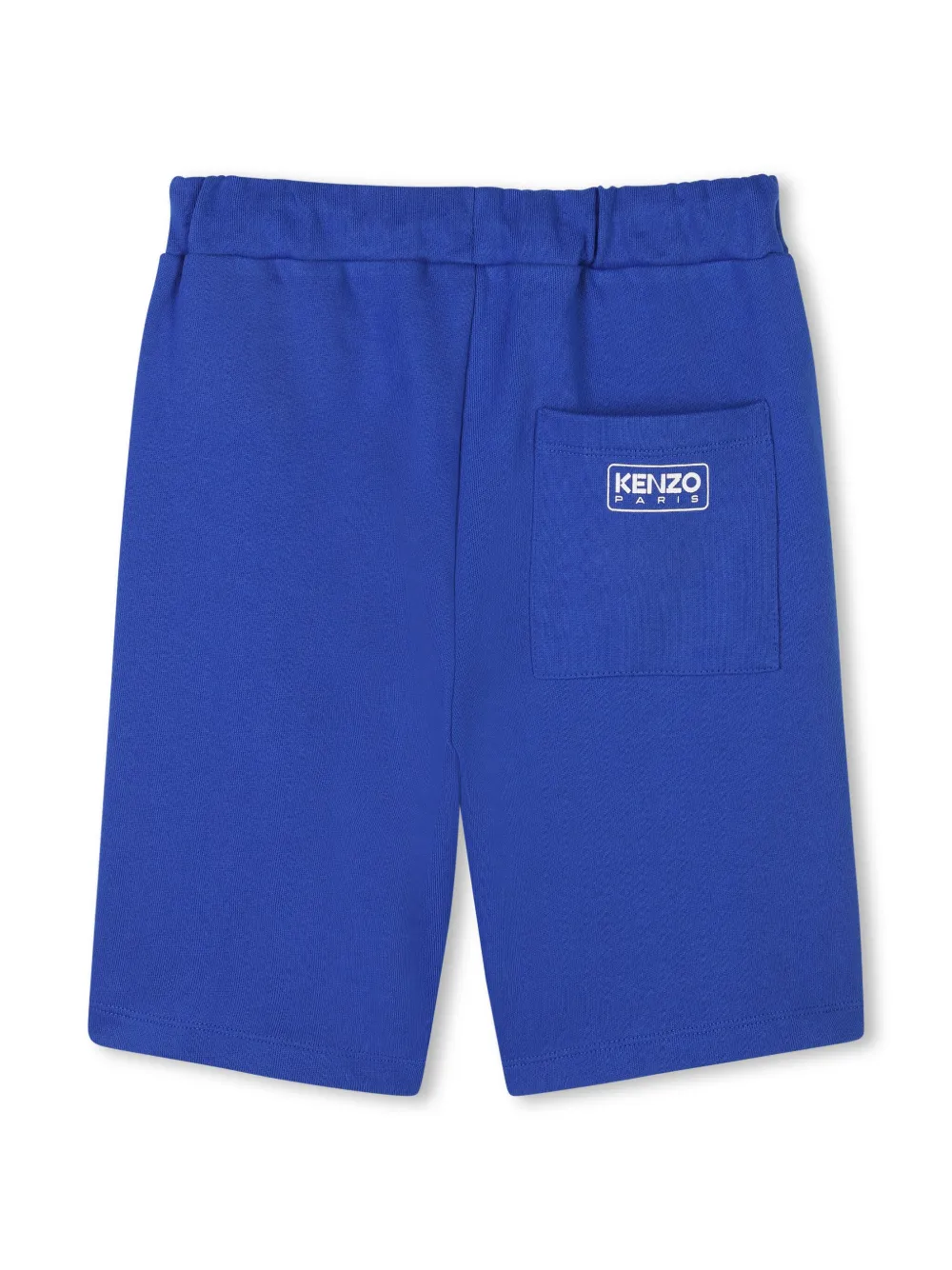 Kenzo Kids Trainingsshorts van biologisch katoen - Blauw