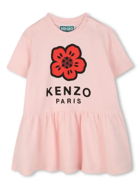 Kenzo Kids Boke Flower-print dress