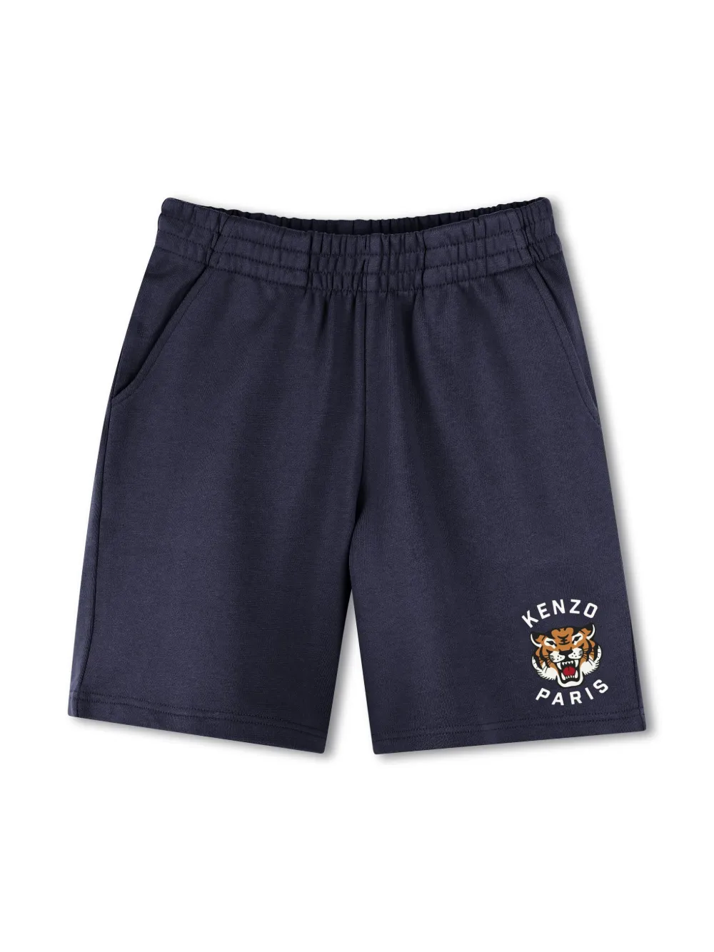 Kenzo Kids Festive trainingsshorts Blauw