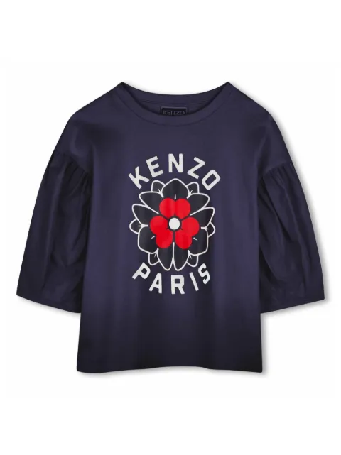 Kenzo Kids logo-print T-shirt