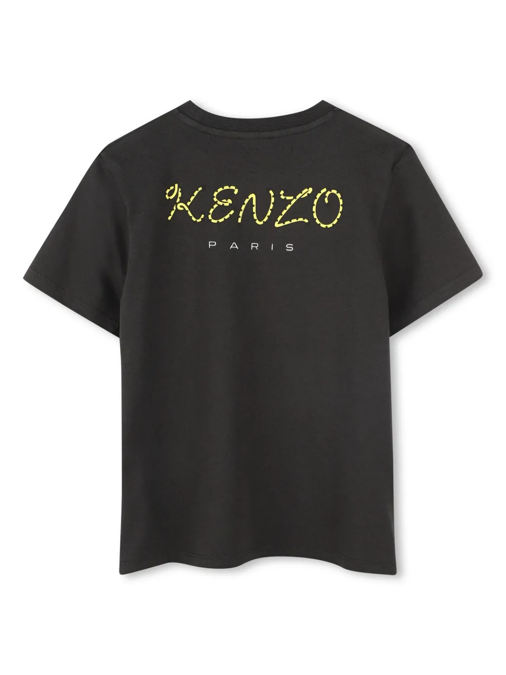 Kenzo Kids T-shirt met logoprint - Blauw