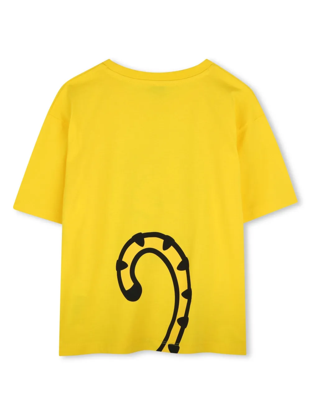 Kenzo Kids T-shirt met logoprint - Geel