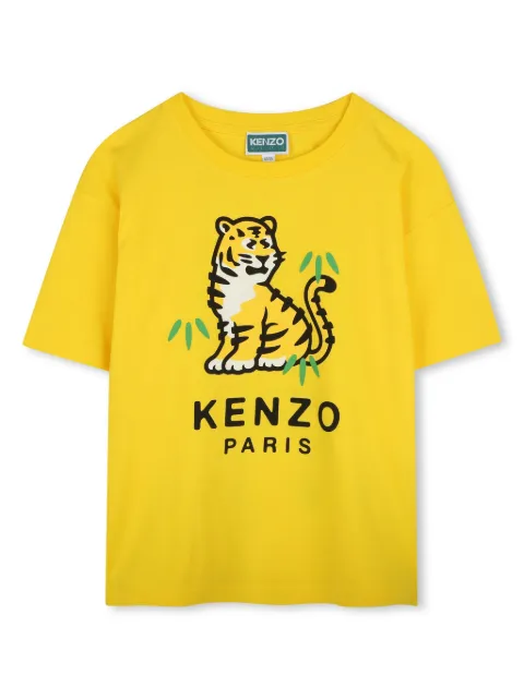 Kenzo Kids logo-print t-shirt 