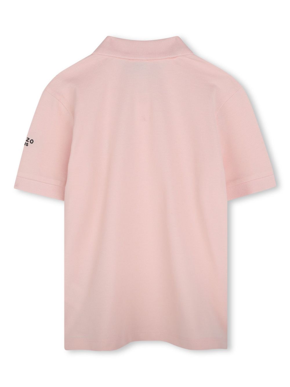 Kenzo Kids Poloshirt met Boke Flower-patch - Roze