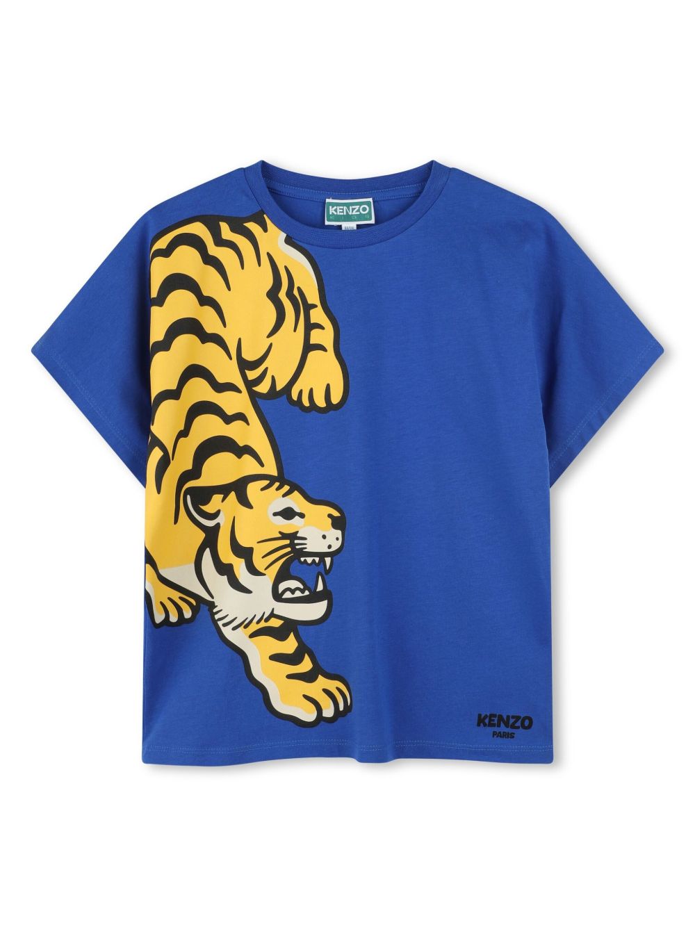 Kenzo Kids logo-print T-shirt - Blue