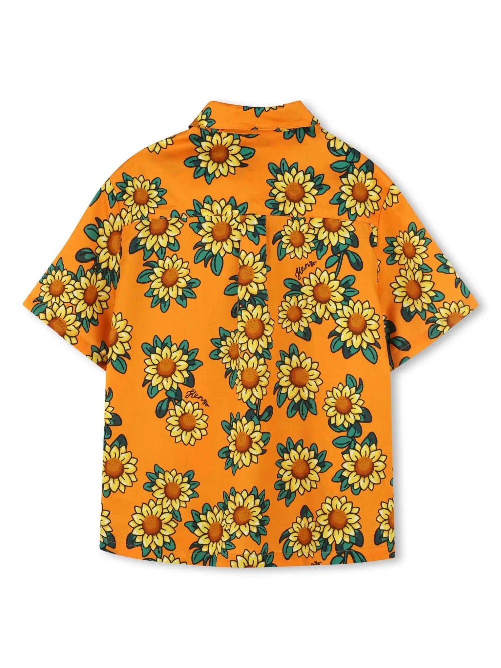 Kenzo Kids sunflower-print shirt | Boys Shirts | Image 2