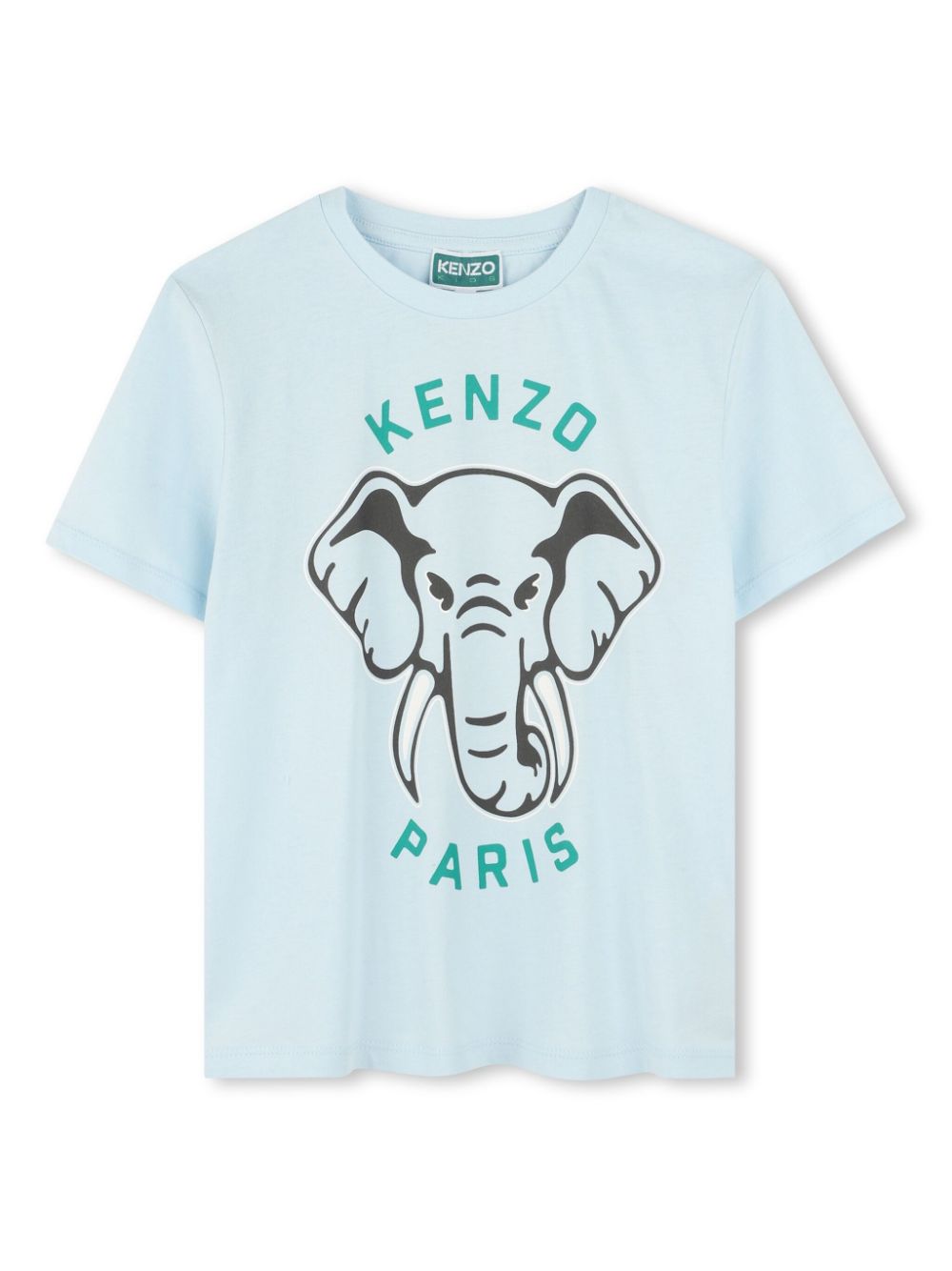 Kenzo Kids logo-print T-shirt - Blue