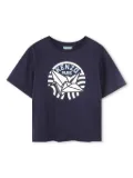 Kenzo Kids organic cotton T-shirt - Blue